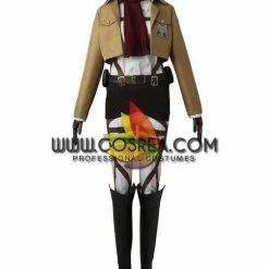Cosrea Attack On Titan Mikasa Ackerman Complete Cosplay Costume