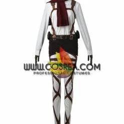 Cosrea Attack On Titan Mikasa Ackerman Complete Cosplay Costume 27 Cosrea Attack On Titan Mikasa Ackerman Complete Cosplay Costume