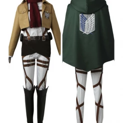 Cosrea Attack On Titan Mikasa Ackerman Complete Cosplay Costume