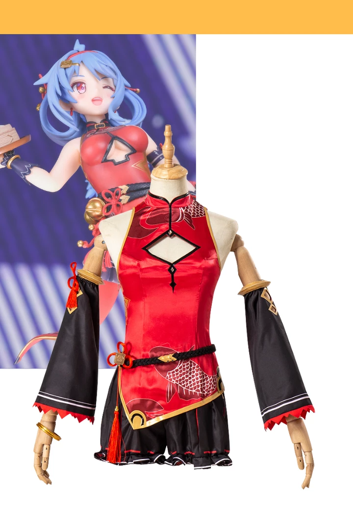 Cosrea Bilibili Mascot 33 Girl Qipao Dress Cosplay Costume 3 Cosrea Bilibili Mascot 33 Girl Qipao Dress Cosplay Costume