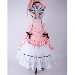 Cosrea Black Butler Ciel Pink Cosplay Costume