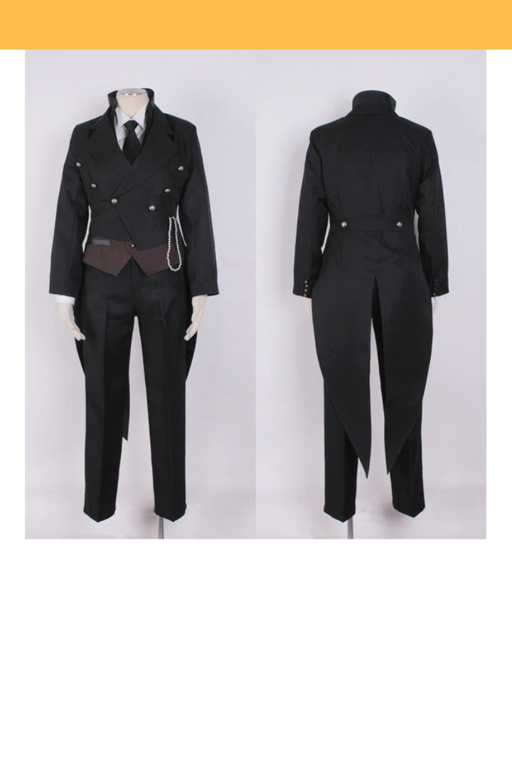 Cosrea Cosplay Costumes Black Butler Sebastian Michaelis Anime Version Cosplay Costume 3 Cosrea Cosplay Costumes Black Butler Sebastian Michaelis Anime Version Cosplay Costume