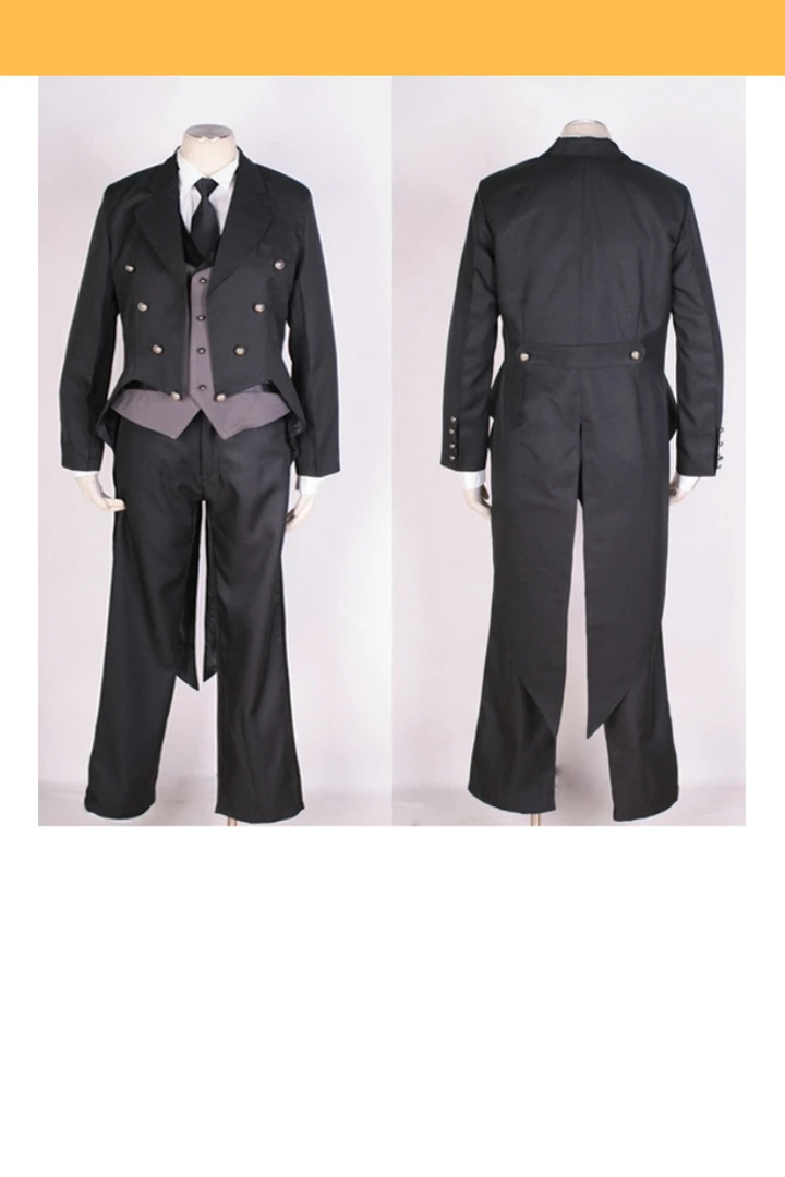 Cosrea Cosplay Costumes Black Butler Sebastian Michaelis Tuxedo Cosplay Costume 3 Cosrea Cosplay Costumes Black Butler Sebastian Michaelis Tuxedo Cosplay Costume