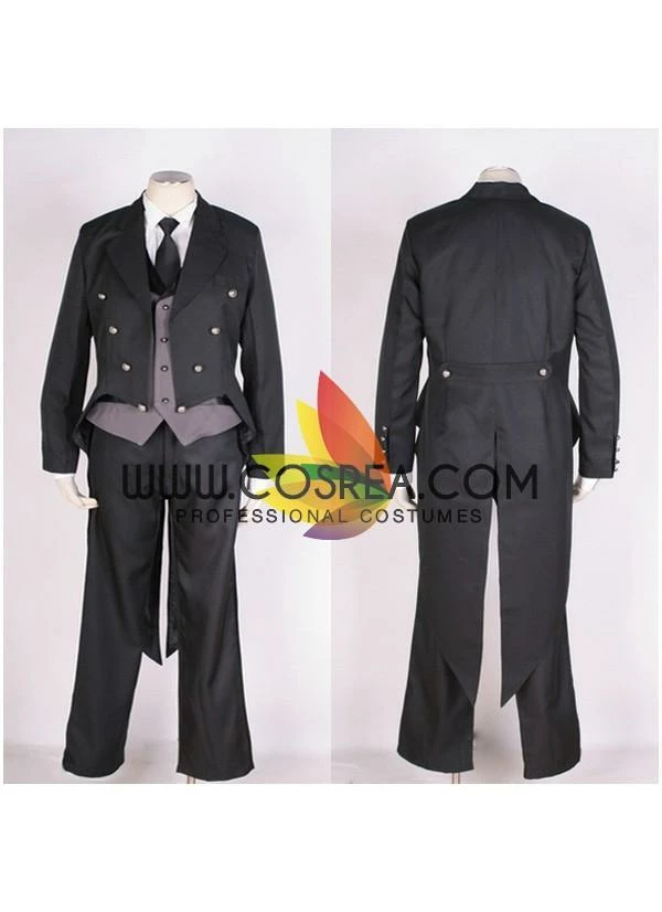 Cosrea Cosplay Costumes Black Butler Sebastian Michaelis Tuxedo Cosplay Costume 4 Cosrea Cosplay Costumes Black Butler Sebastian Michaelis Tuxedo Cosplay Costume