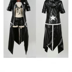 Cosrea Cosplay Costumes Black Rock Shooter Max Factory Version Cosplay Costume