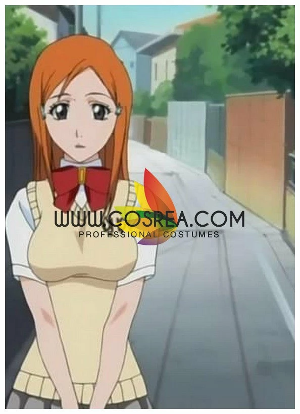 Cosrea Cosplay Costumes Bleach Karakura High School Female Fall Cosplay Costume 9 Cosrea Cosplay Costumes Bleach Karakura High School Female Fall Cosplay Costume