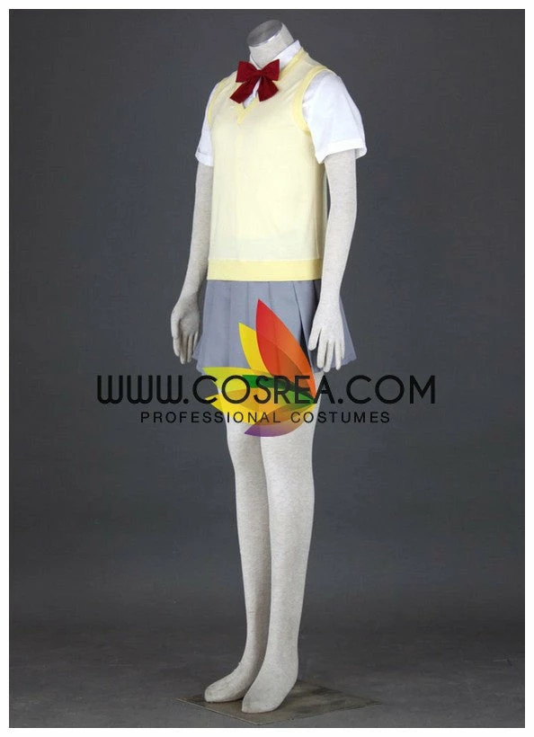 Cosrea Cosplay Costumes Bleach Karakura High School Female Fall Cosplay Costume 5 Cosrea Cosplay Costumes Bleach Karakura High School Female Fall Cosplay Costume