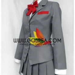 Cosrea Bleach Rukia Karakura High School Cosplay Costume