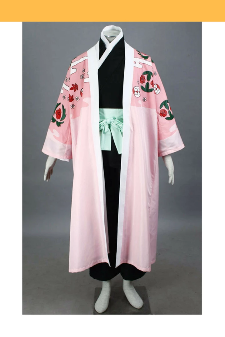 Cosrea Bleach Shunsui Sozosuke Jiro Kyoraku Shinigami Cosplay Costume 3 Cosrea Bleach Shunsui Sozosuke Jiro Kyoraku Shinigami Cosplay Costume