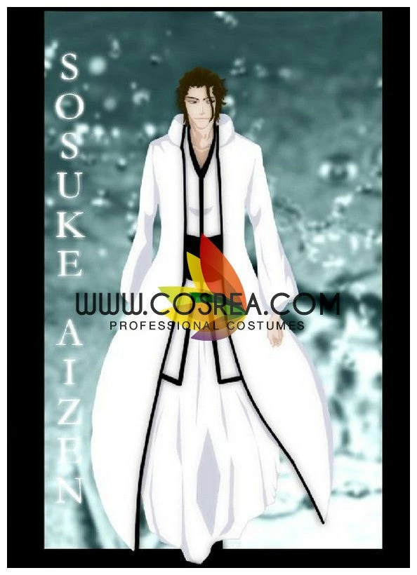 Cosrea Bleach Sosuke Aizen Arrancar Cosplay Costume 8 Cosrea Bleach Sosuke Aizen Arrancar Cosplay Costume