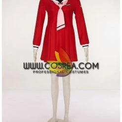 Cosrea Cosplay Costumes Cardcaptor Sakura Cherry Red Sailor Uniform Cosplay Costume