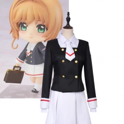 Cosrea Cosplay Costumes Cardcaptor Sakura Clear Card Sakura Middle School Uniform Cosplay Costume