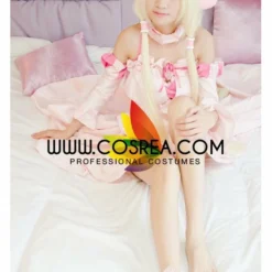 Cosrea Chobit Chii Fairy Pink Cosplay Costume