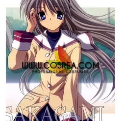 Cosrea Clannad Tomoyo Sakagami Cosplay Costume