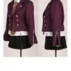 Cosrea Danganronpa Kyoko Kirigiri Uniform Fabric Version Cosplay Costume 1 Cosrea Danganronpa Kyoko Kirigiri Uniform Fabric Version Cosplay Costume