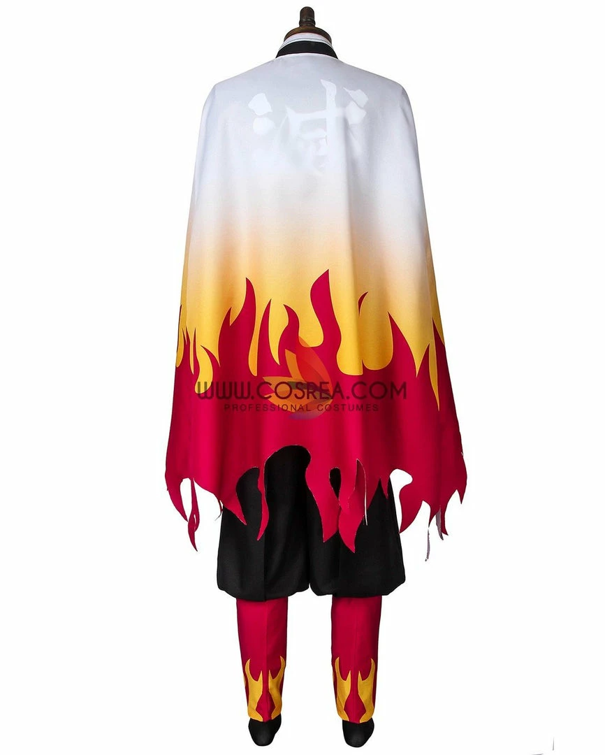 Cosrea Demon Slayer Rengoku Kyojuro Printed Cosplay Costume Cosplay Costumes 9 Cosrea Demon Slayer Rengoku Kyojuro Printed Cosplay Costume Cosplay Costumes