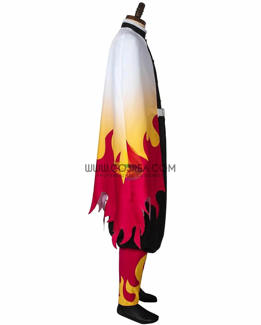 Cosrea Demon Slayer Rengoku Kyojuro Printed Cosplay Costume Cosplay Costumes 8 Cosrea Demon Slayer Rengoku Kyojuro Printed Cosplay Costume Cosplay Costumes