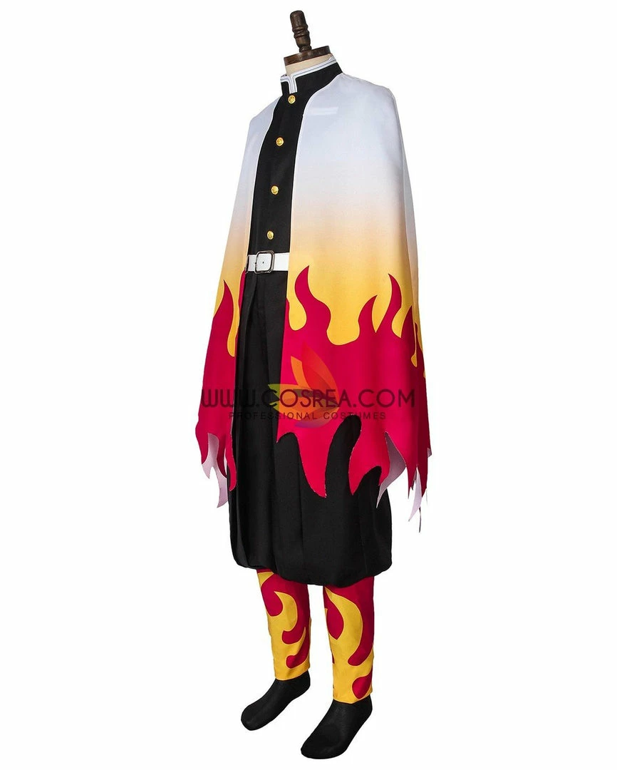 Cosrea Demon Slayer Rengoku Kyojuro Printed Cosplay Costume Cosplay Costumes 7 Cosrea Demon Slayer Rengoku Kyojuro Printed Cosplay Costume Cosplay Costumes