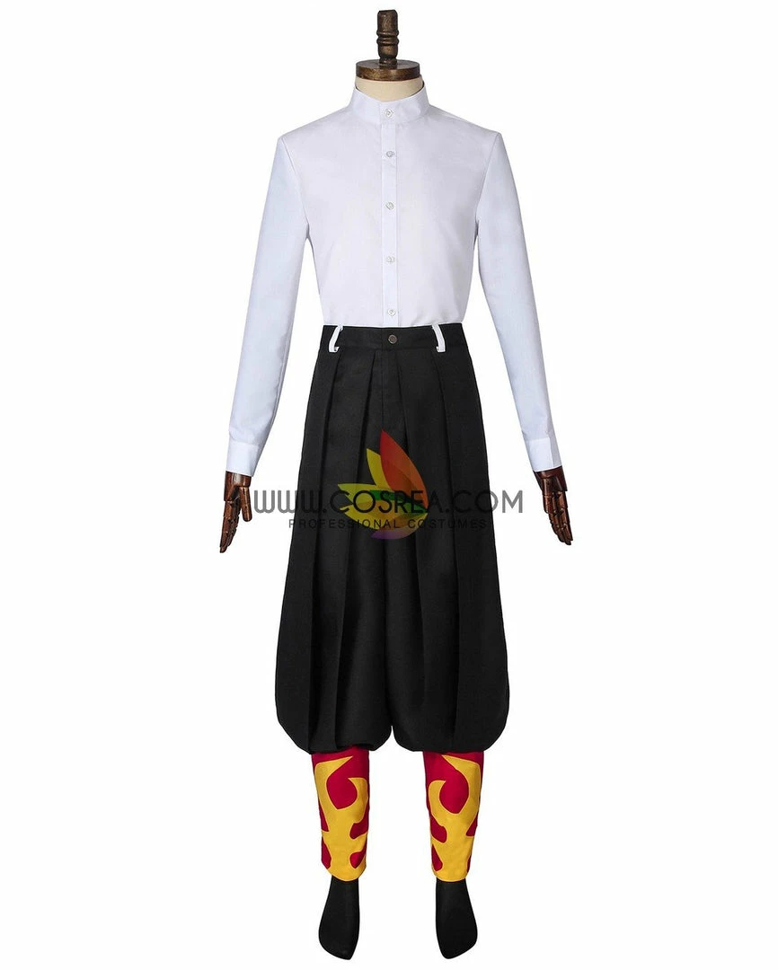 Cosrea Demon Slayer Rengoku Kyojuro Printed Cosplay Costume Cosplay Costumes 12 Cosrea Demon Slayer Rengoku Kyojuro Printed Cosplay Costume Cosplay Costumes