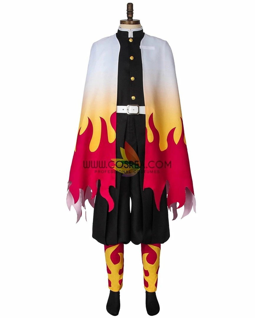 Cosrea Demon Slayer Rengoku Kyojuro Printed Cosplay Costume Cosplay Costumes 6 Cosrea Demon Slayer Rengoku Kyojuro Printed Cosplay Costume Cosplay Costumes