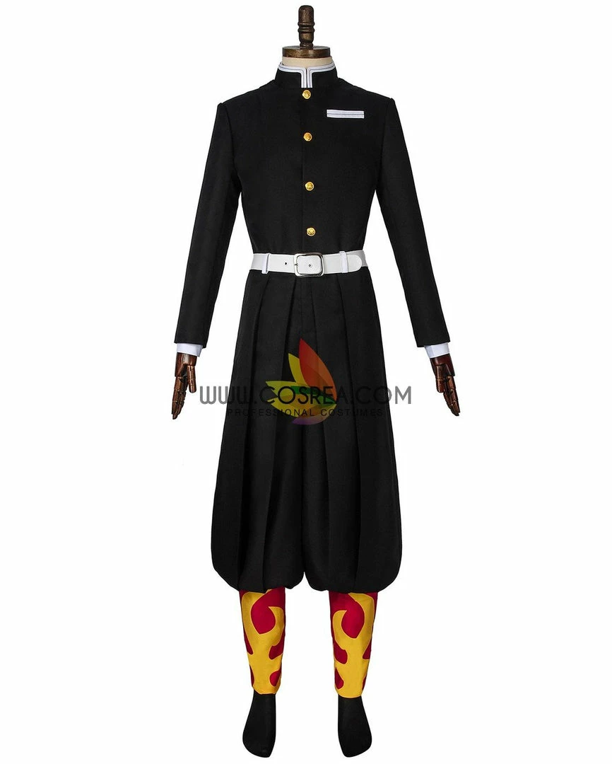 Cosrea Demon Slayer Rengoku Kyojuro Printed Cosplay Costume Cosplay Costumes 11 Cosrea Demon Slayer Rengoku Kyojuro Printed Cosplay Costume Cosplay Costumes
