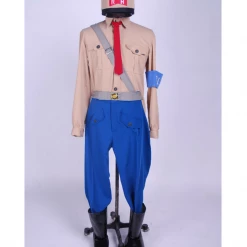 Cosrea Dragonball General Blue Cosplay Costume