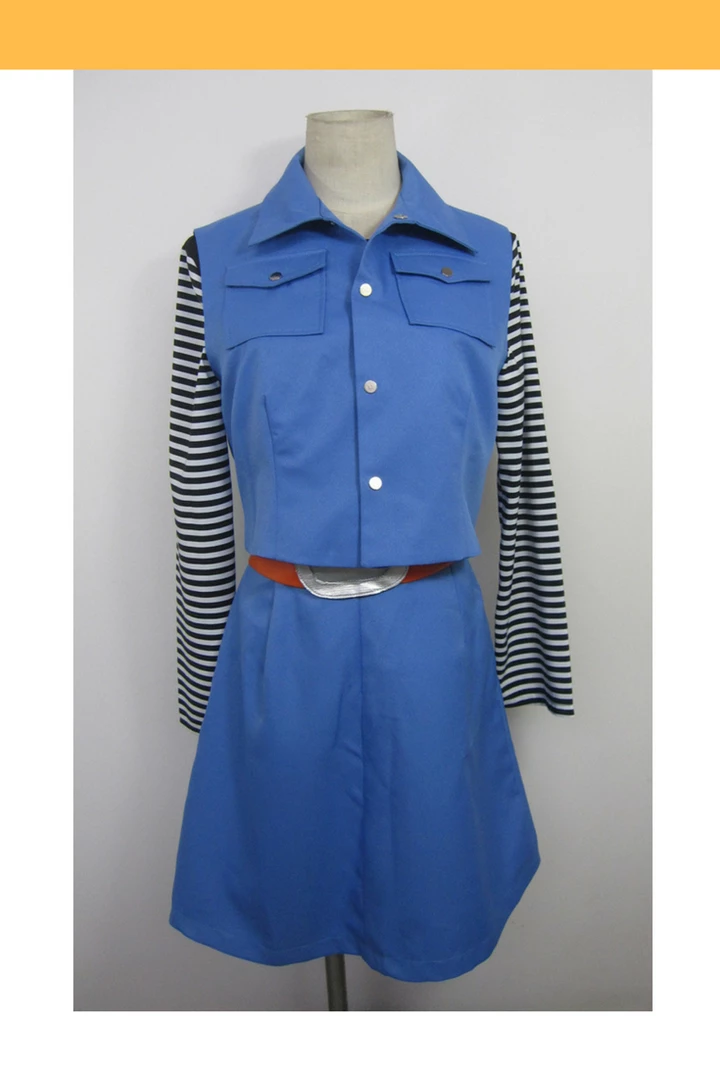 Cosrea Dragonball Number 18 Cosplay Costume 3 Cosrea Dragonball Number 18 Cosplay Costume