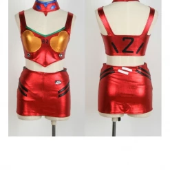 Cosrea EVA Neon Genesis Asuka Langley Racing Cosplay Costume