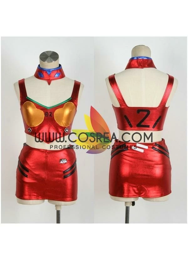 Cosrea EVA Neon Genesis Asuka Langley Racing Cosplay Costume 4 Cosrea EVA Neon Genesis Asuka Langley Racing Cosplay Costume