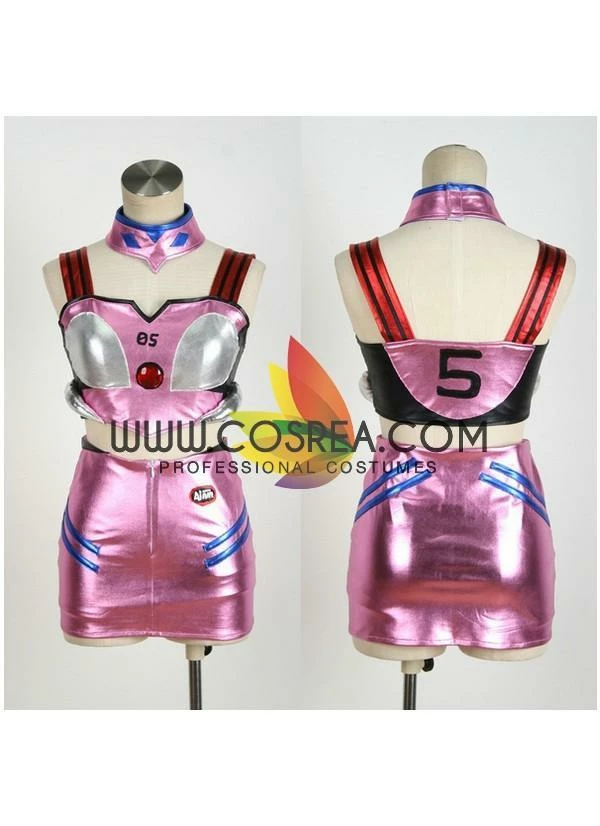 Cosrea Cosplay Costumes EVA Neon Genesis Mari Illustrious Racing Cosplay Costume 4 Cosrea Cosplay Costumes EVA Neon Genesis Mari Illustrious Racing Cosplay Costume