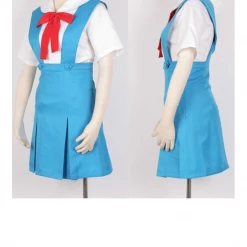 Cosrea EVA Neon Genesis Rei School Uniform Cosplay Costume