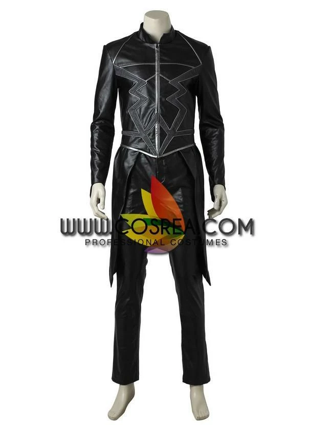 Cosrea Cosplay Costumes Black Bolt Inhumans PU Leather Cosplay Costume 5 Cosrea Cosplay Costumes Black Bolt Inhumans PU Leather Cosplay Costume