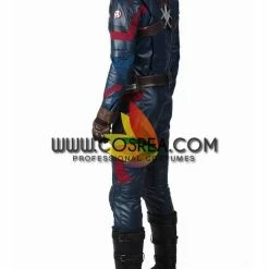 Cosrea Captain America Civil War PU Leather Cosplay Costume