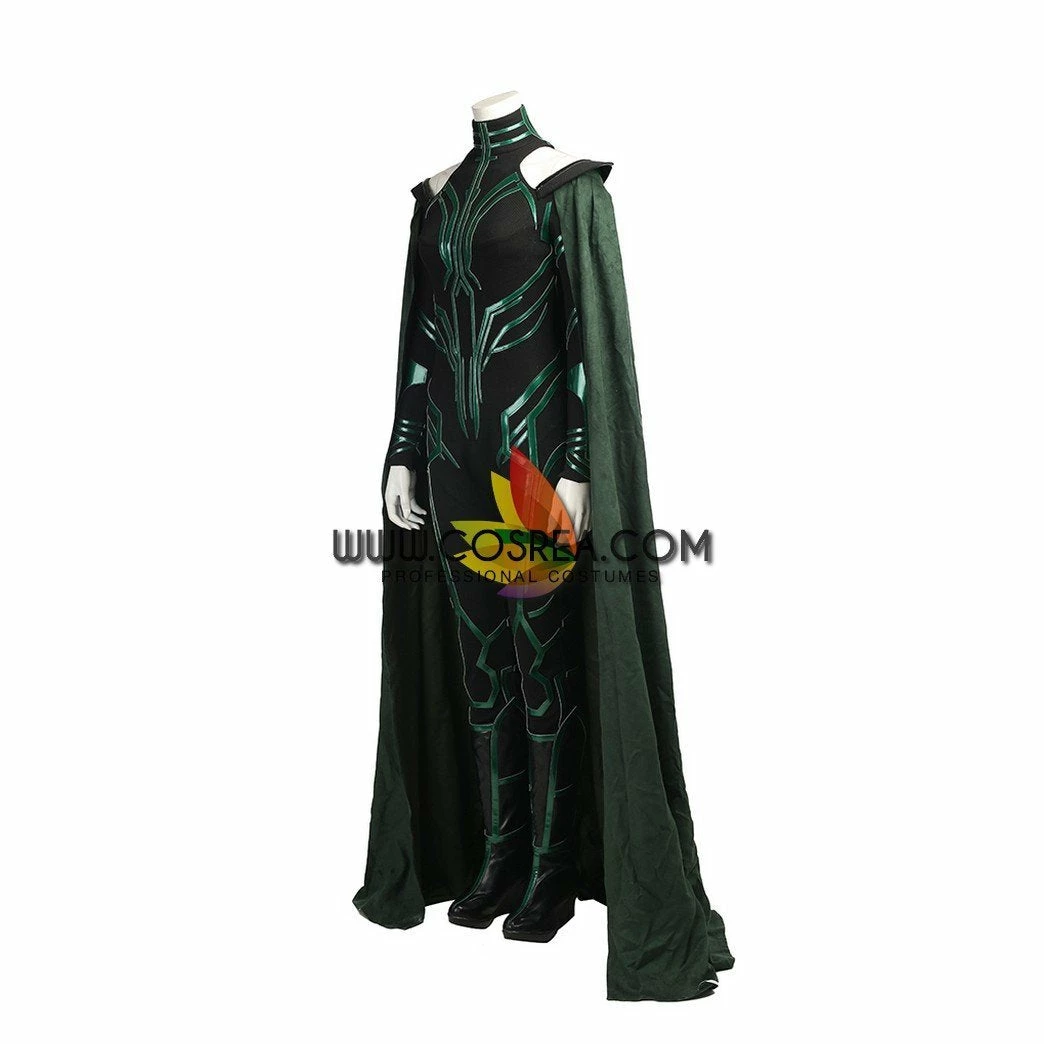 Cosrea Cosplay Costumes Hela Option B PU Leather Cosplay Costume 8 Cosrea Cosplay Costumes Hela Option B PU Leather Cosplay Costume