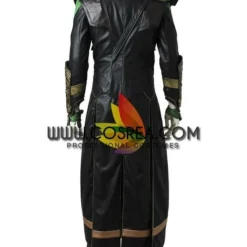Cosrea Loki The First Avengers PU Leather Cosplay Costume