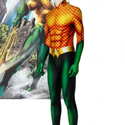 Cosrea Aquaman Classic Version Digital Printed Cosplay Costume Cosplay Costumes