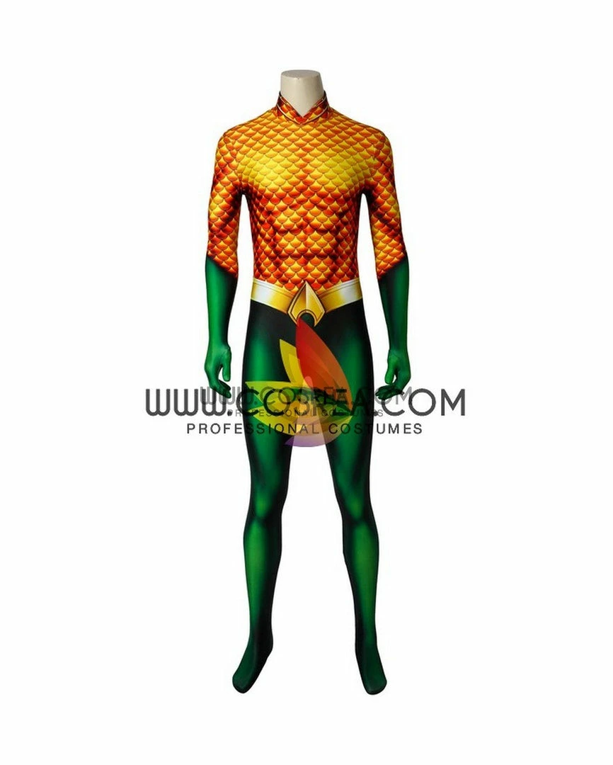 Cosrea Aquaman Classic Version Digital Printed Cosplay Costume Cosplay Costumes 4 Cosrea Aquaman Classic Version Digital Printed Cosplay Costume Cosplay Costumes