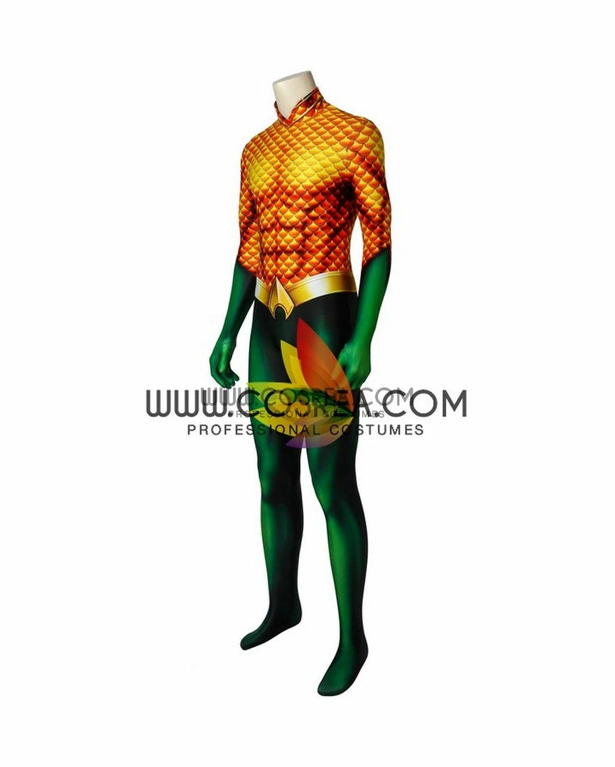 Cosrea Aquaman Classic Version Digital Printed Cosplay Costume Cosplay Costumes 5 Cosrea Aquaman Classic Version Digital Printed Cosplay Costume Cosplay Costumes