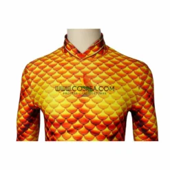 Cosrea Aquaman Classic Version With Flared Gloves Digital Printed Cosplay Costume