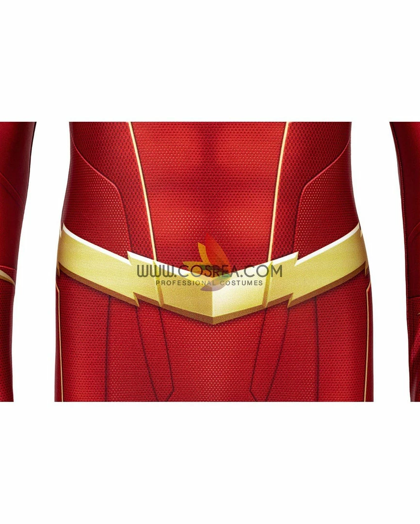 Cosrea Cosplay Costumes Flash Season 6 Kids Size Digital Printed Cosplay Costume 10 Cosrea Cosplay Costumes Flash Season 6 Kids Size Digital Printed Cosplay Costume