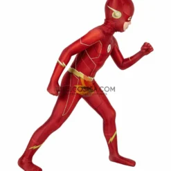 Cosrea Cosplay Costumes Flash Season 6 Kids Size Digital Printed Cosplay Costume 17 Cosrea Cosplay Costumes Flash Season 6 Kids Size Digital Printed Cosplay Costume