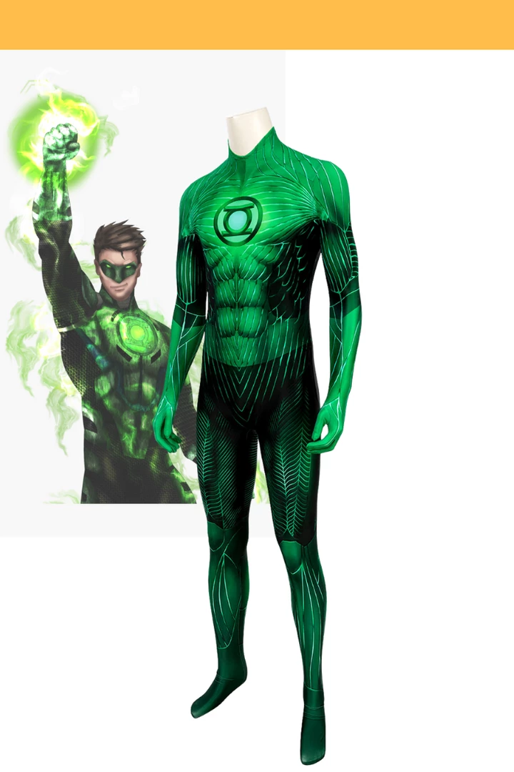 Cosrea Green Lantern Digital Printed Cosplay Costume Cosplay Costumes 3 Cosrea Green Lantern Digital Printed Cosplay Costume Cosplay Costumes