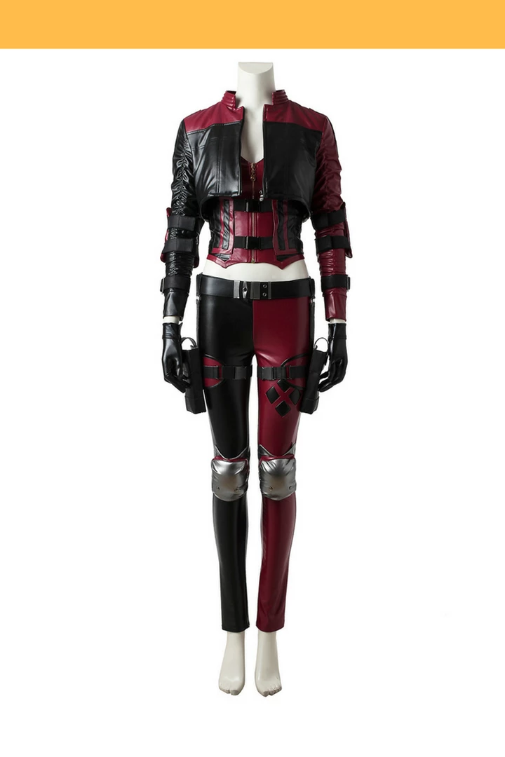 Cosrea Harley Quinn Injustice 2 Cosplay Costume 3 Cosrea Harley Quinn Injustice 2 Cosplay Costume