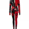 Cosrea Harley Quinn Suicide Squad 2 PU Leather Cosplay Costume Cosplay Costumes 1 Cosrea Harley Quinn Suicide Squad 2 PU Leather Cosplay Costume Cosplay Costumes