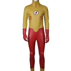 Cosrea Kid Flash Young Justice League Cosplay Costume