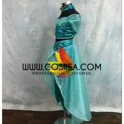 Cosrea Girls Size Jasmine Sequin Fabric Cosplay Costume Disney Inspired 13 Cosrea Girls Size Jasmine Sequin Fabric Cosplay Costume Disney Inspired