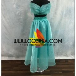 Cosrea Girls Size Jasmine Sequin Fabric Cosplay Costume Disney Inspired 14 Cosrea Girls Size Jasmine Sequin Fabric Cosplay Costume Disney Inspired