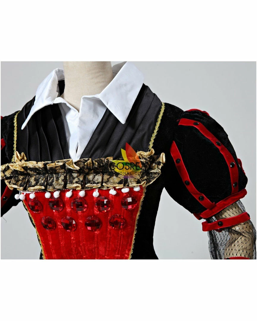 Cosrea Alice In The Wonderland Red Queen Cosplay Costume Disney Inspired 6 Cosrea Alice In The Wonderland Red Queen Cosplay Costume Disney Inspired