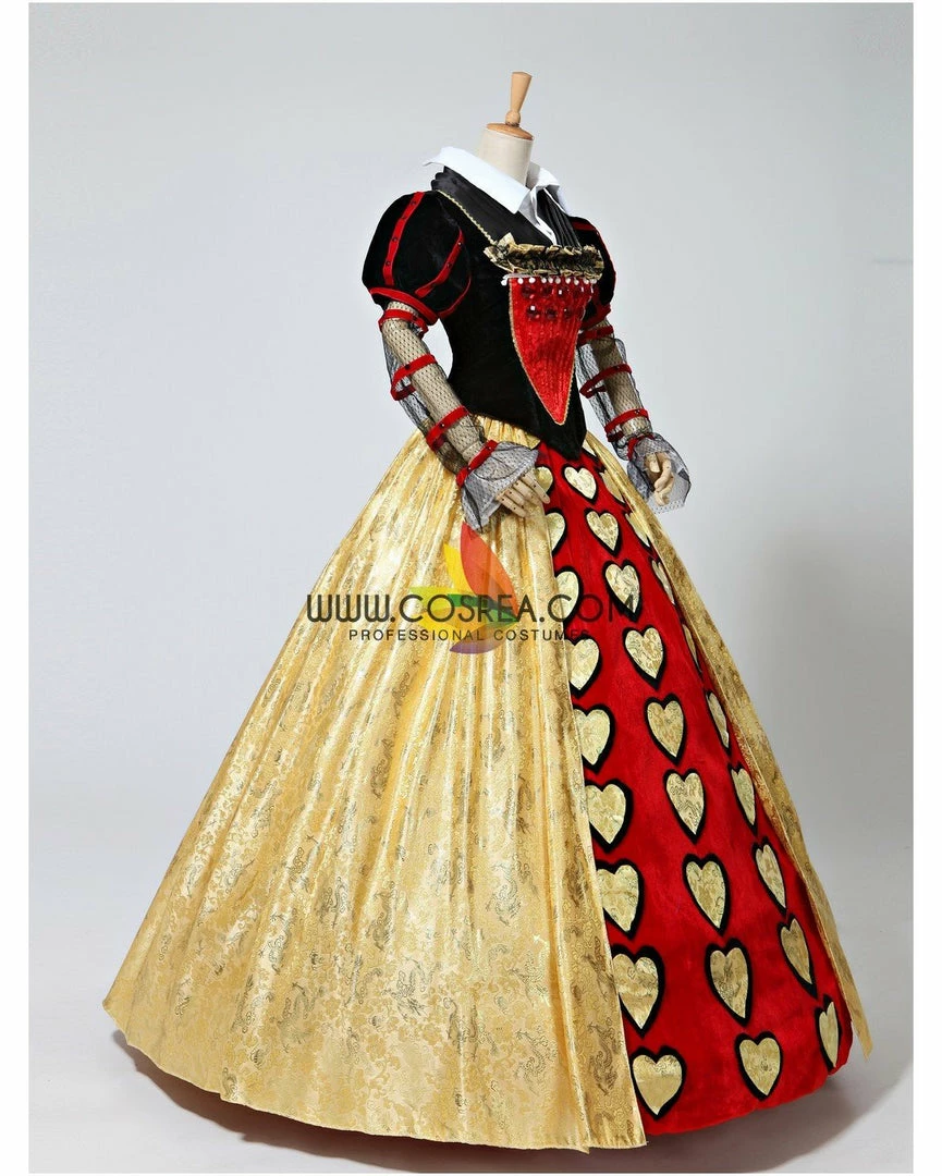 Cosrea Alice In The Wonderland Red Queen Cosplay Costume Disney Inspired 8 Cosrea Alice In The Wonderland Red Queen Cosplay Costume Disney Inspired