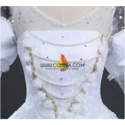 Cosrea Disney Inspired Alice In The Wonderland White Queen Cosplay Costume
